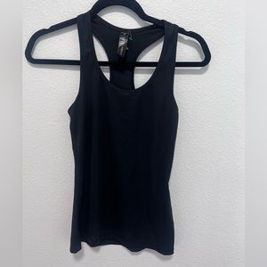 Yogalicious Black Racerback Tank Top Size X Small
